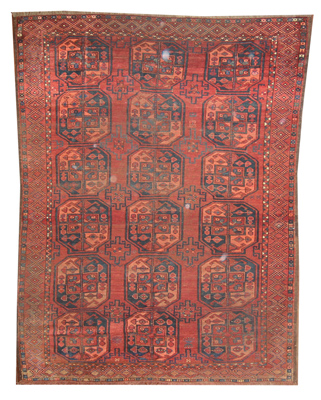 Afghan Ersari Rug (Antique -100% Wool)