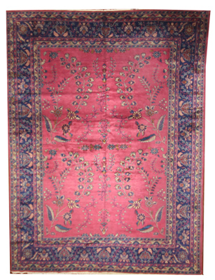 Turkish Sparta Rug circa 1880 (Antique -100% Wool)