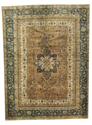 Persian Tabriz Rug (Antique -100% Wool)