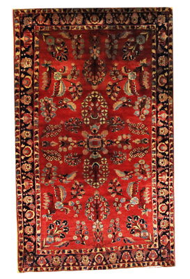 Persian Saruk Rug (Antique -100% Wool)