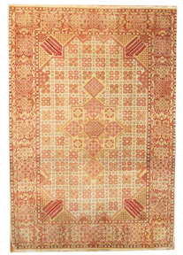 Persian Isfahan Rug (Antique -Wool & Silk)
