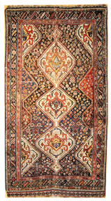 Persian Kashkay Rug (Antique -100% Wool)