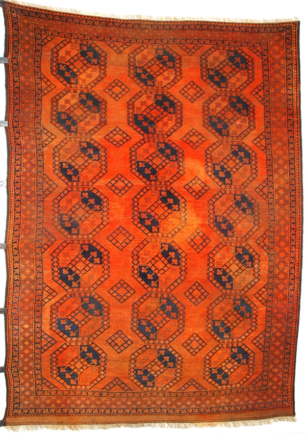 Afghan Ersari Rug circa 1880 (Antique -100% wool)