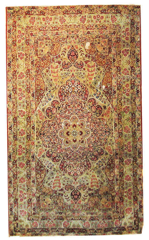 Persian  Kermanshah Rug circa 1870 (Antique -100% wool)