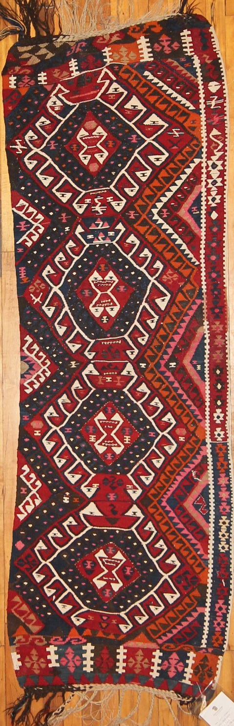 Turkish Klim Rug circa 19th Century (Antique -100 % Wool)