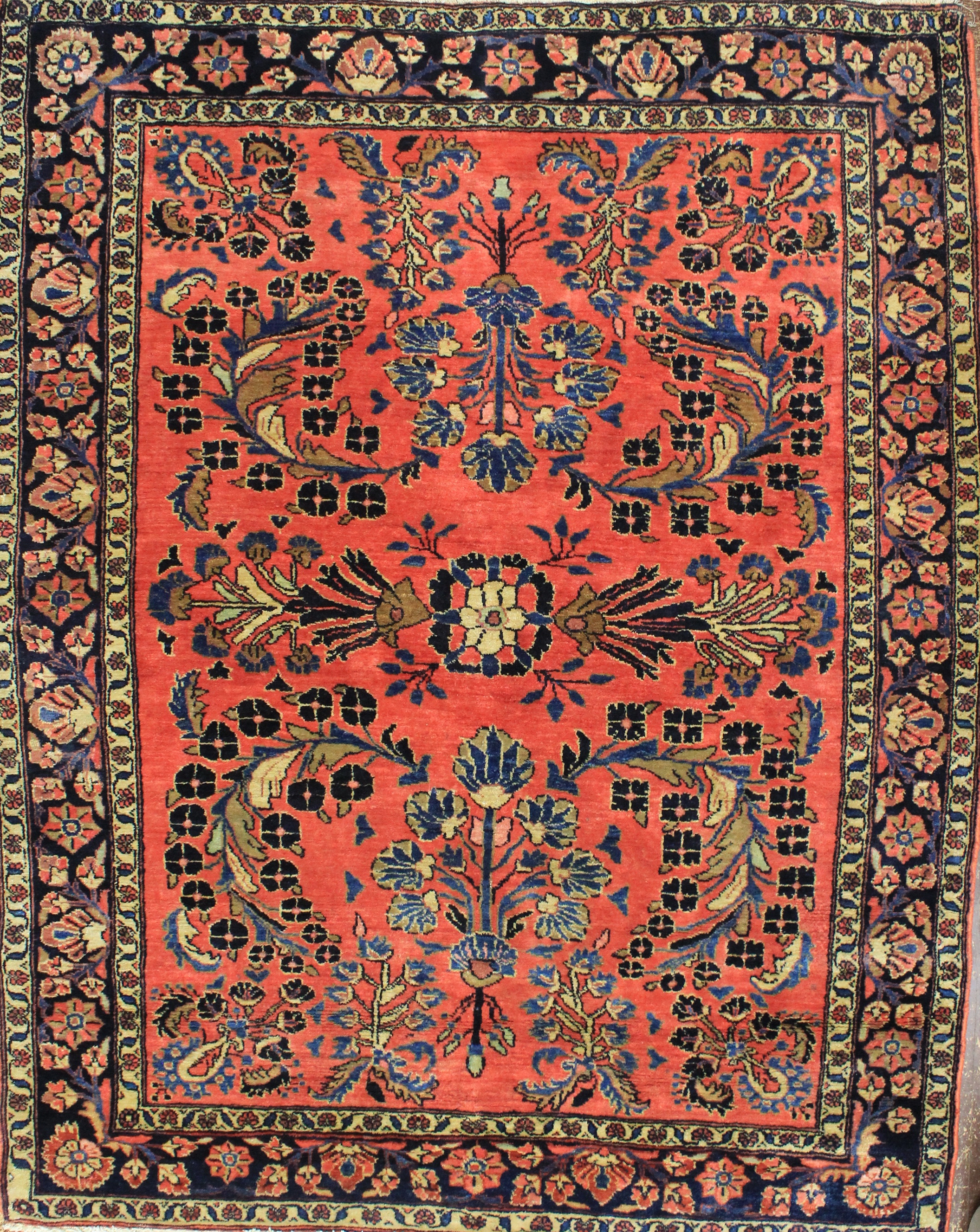 Persian Lilihan Armeni Baft circa 1900 (Antique -100% Wool)