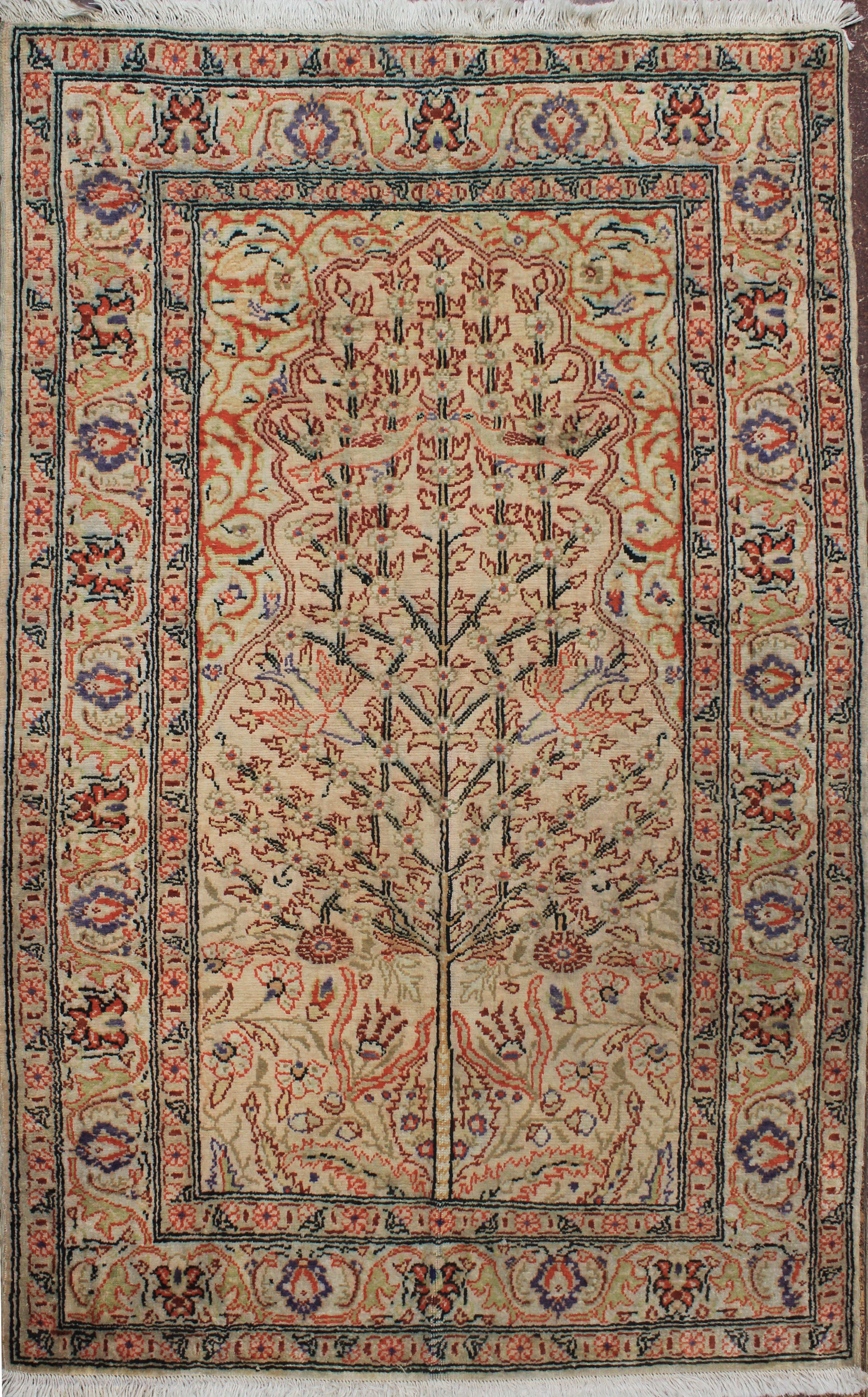 Turkish Silk Rug (Traditional -100% Silk)