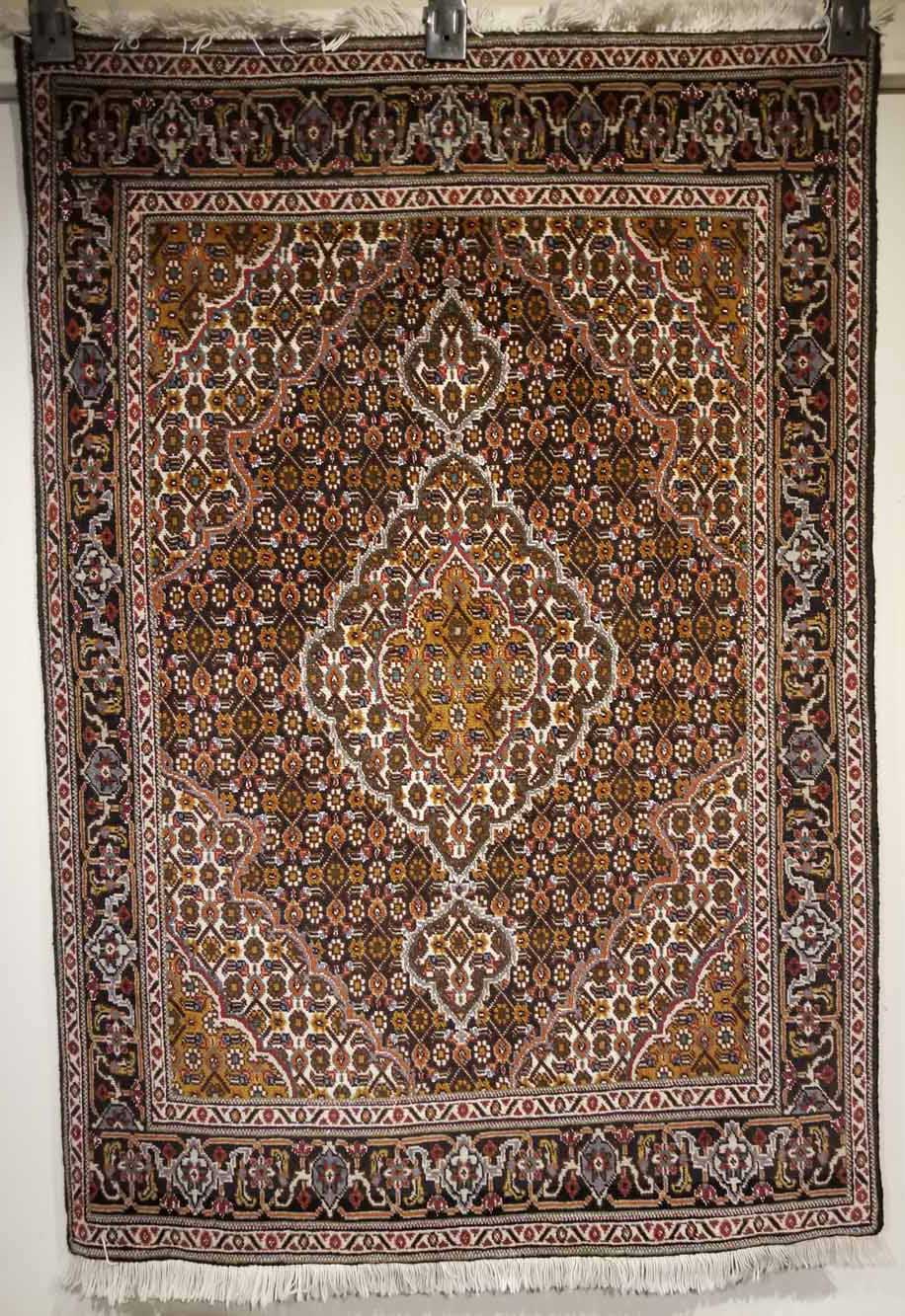 Persian Tabriz Mahi Rug (Traditional -100% Wool & Silk)