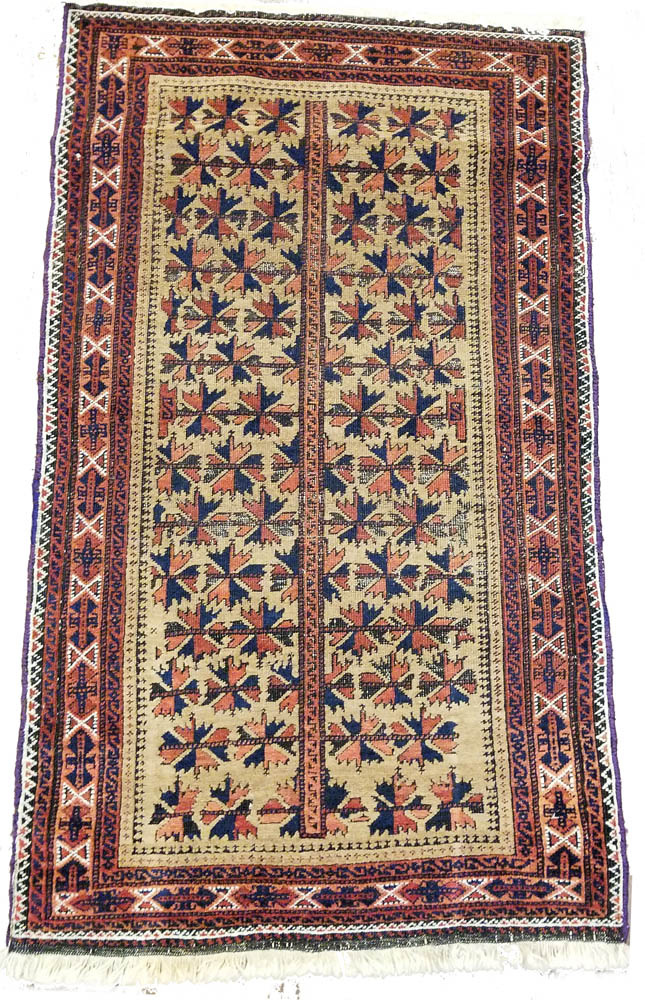 Persian Balouch Rug (Antique -100% Wool)