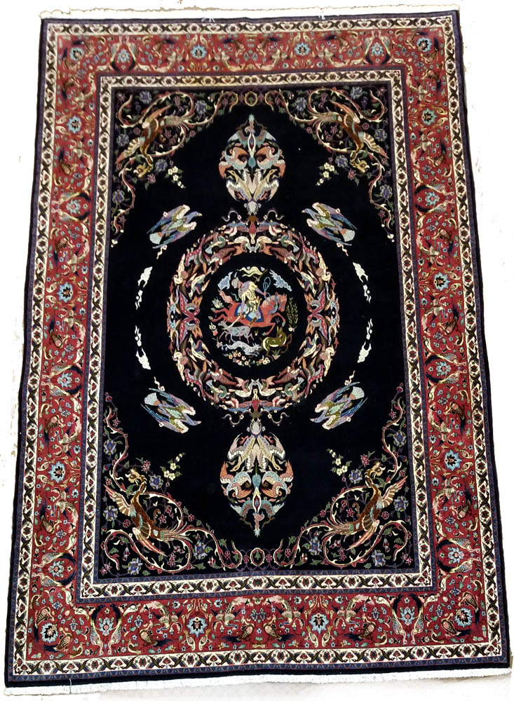 Fine Persian Bijar Rug (Traditional -100% Wool)