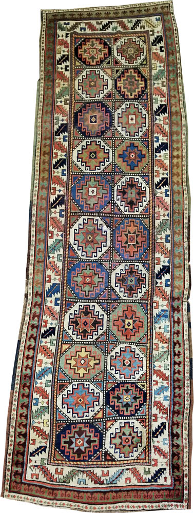Caucasian Mughan Rug  (Antique -100% Wool)