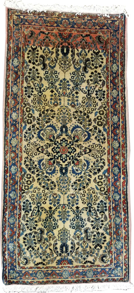 Persian Saruk Rug (Antique -100% Wool)