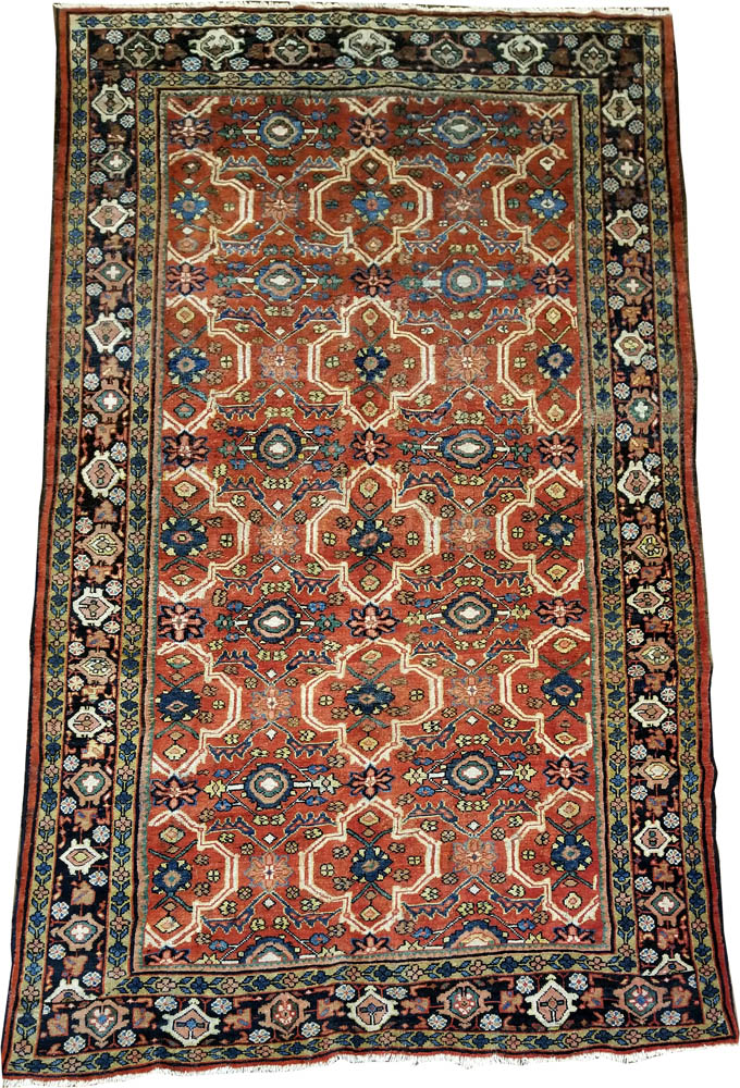 Persian Mahal Rug (Antique -100% Wool)