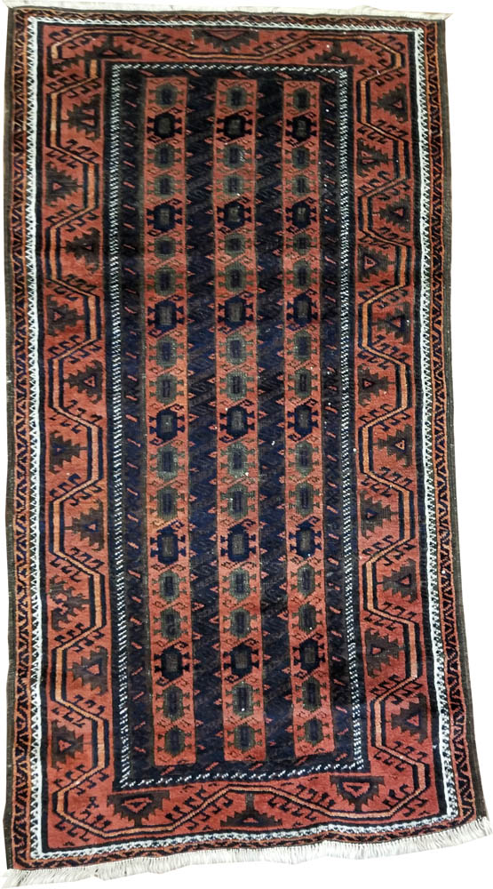 Persian Balouch Rug (Antique -100% Wool)