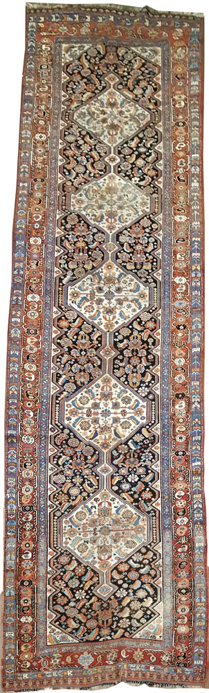 Persian Kashkay Rug (Antique -100% Wool)
