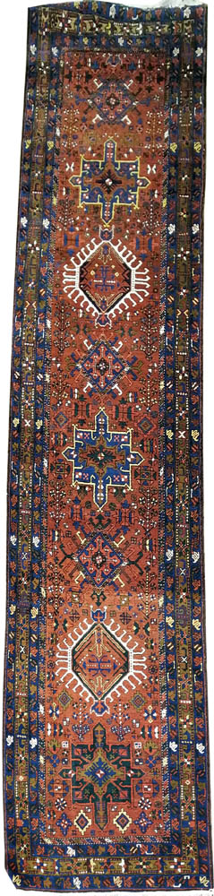 Persian Heriz Rug (Antique -100% Wool)