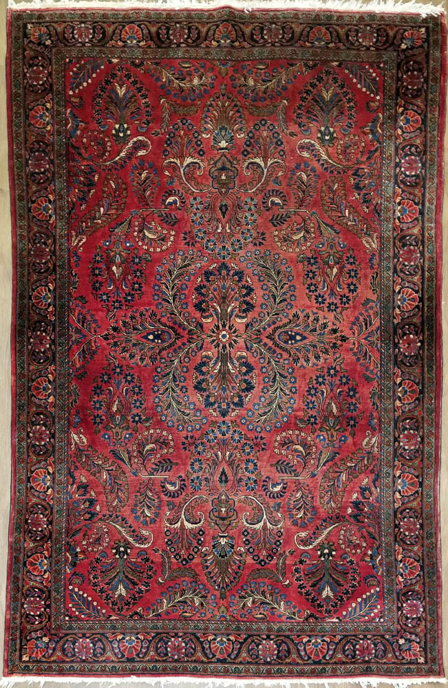 Persian Faraghan Rug (Antique -100% Wool)