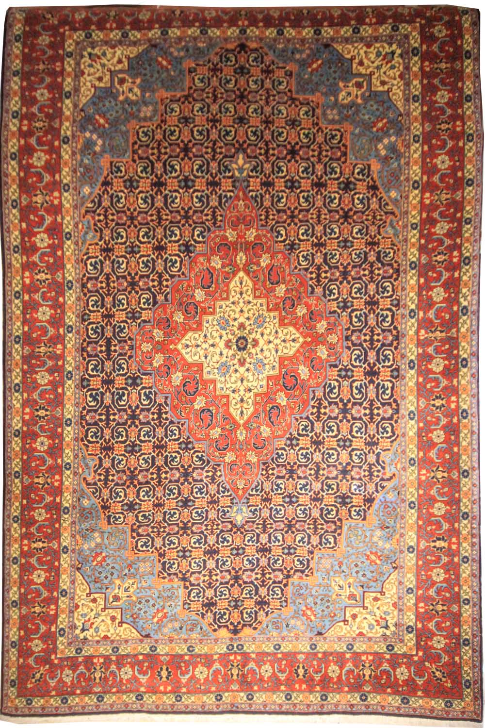 Fine Persian Tabriz Rug (Traditional -100% Wool on Cotton)