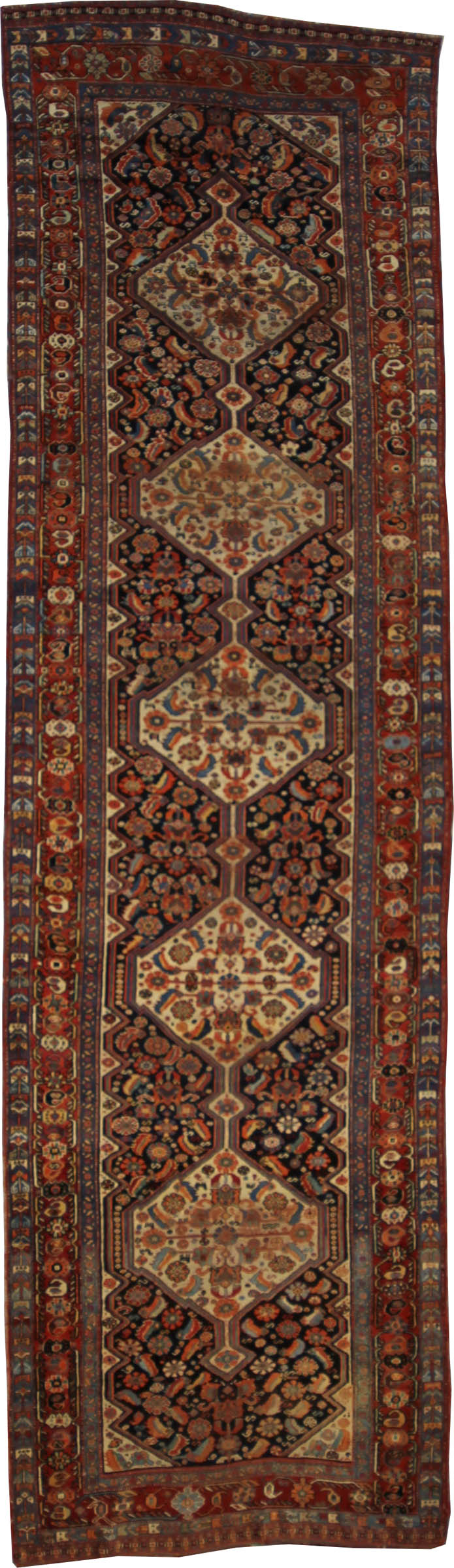 Antique Persian Kashqai Runner