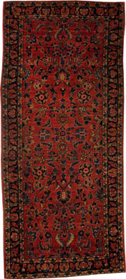 Antique Persian Saruk Rug