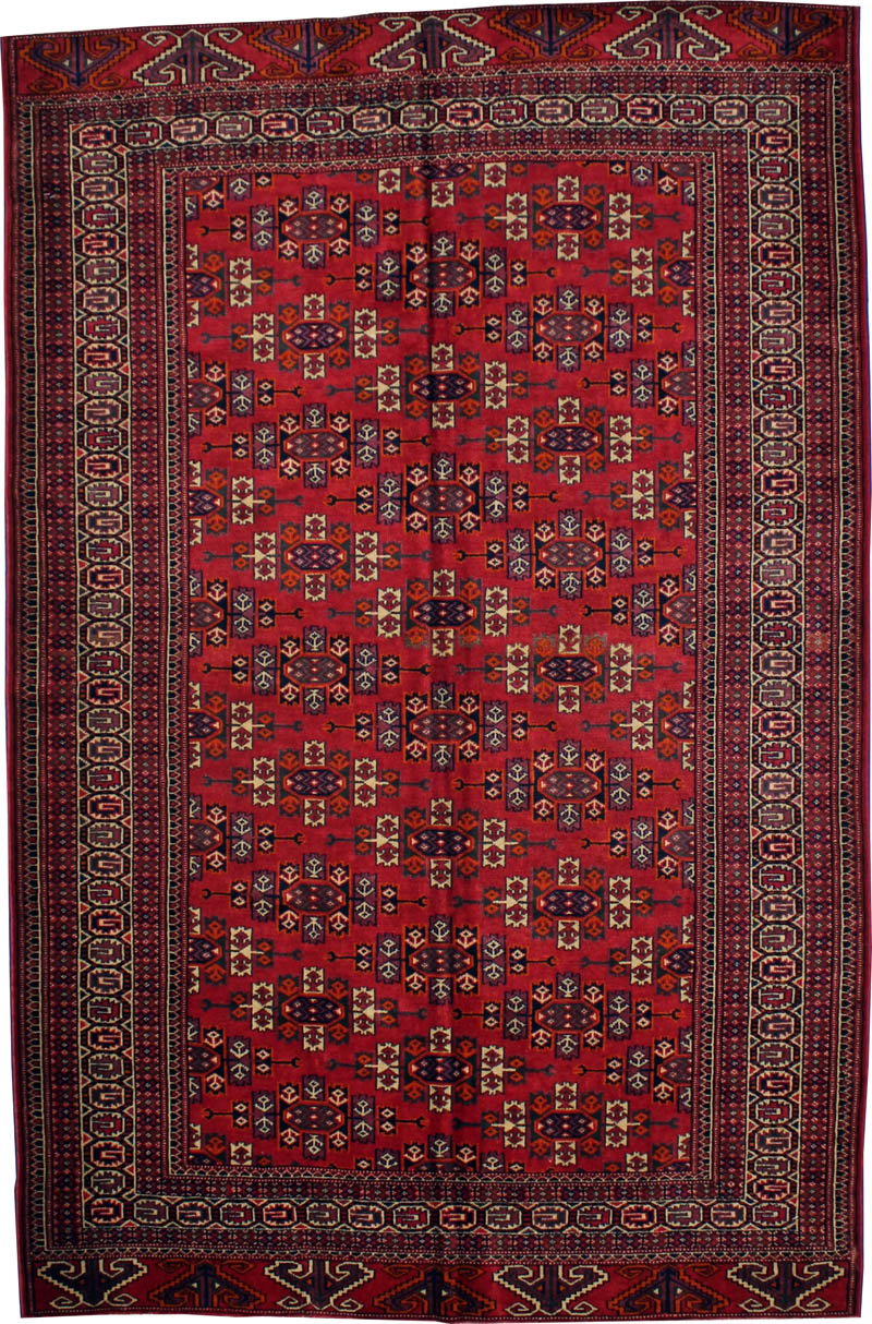 Antique Turkoman Main Carpet