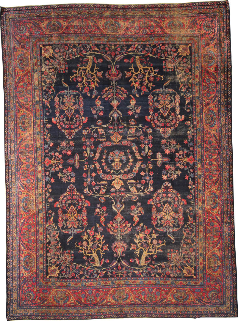 Antique Yazd Carpet