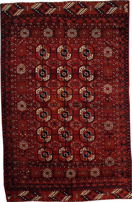 Antique Turkoman Rug