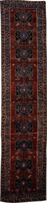 Antique Persian Heriz Runner