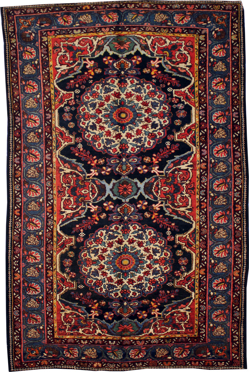 Antique Persian Bakhtiari Rug