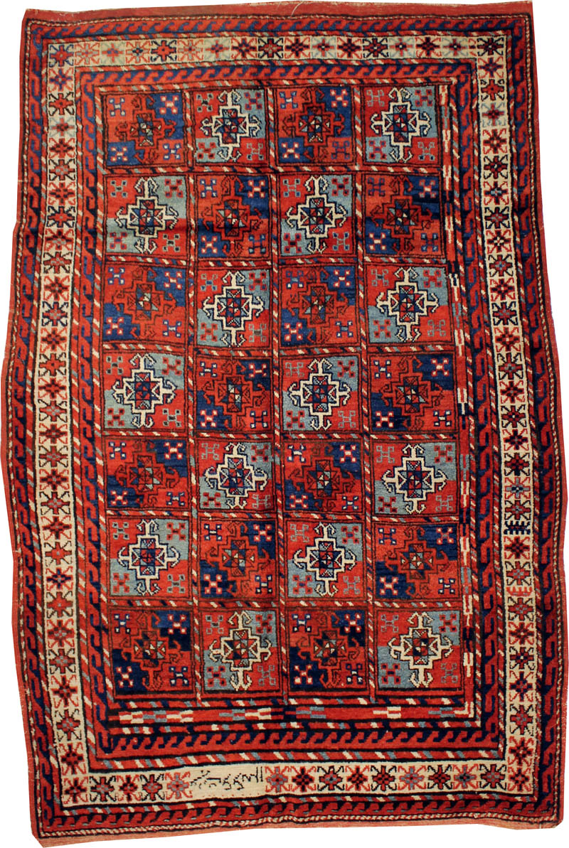 Antique Caucasian Rug
