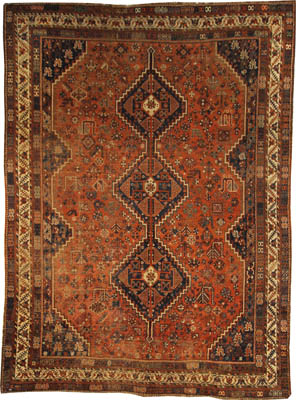 Antique Kashkay Rug