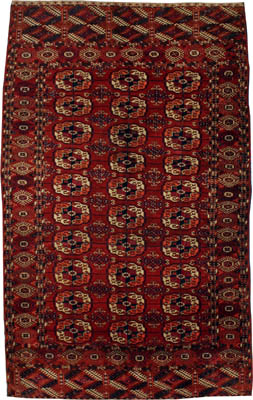 Antique Turkoman Rug