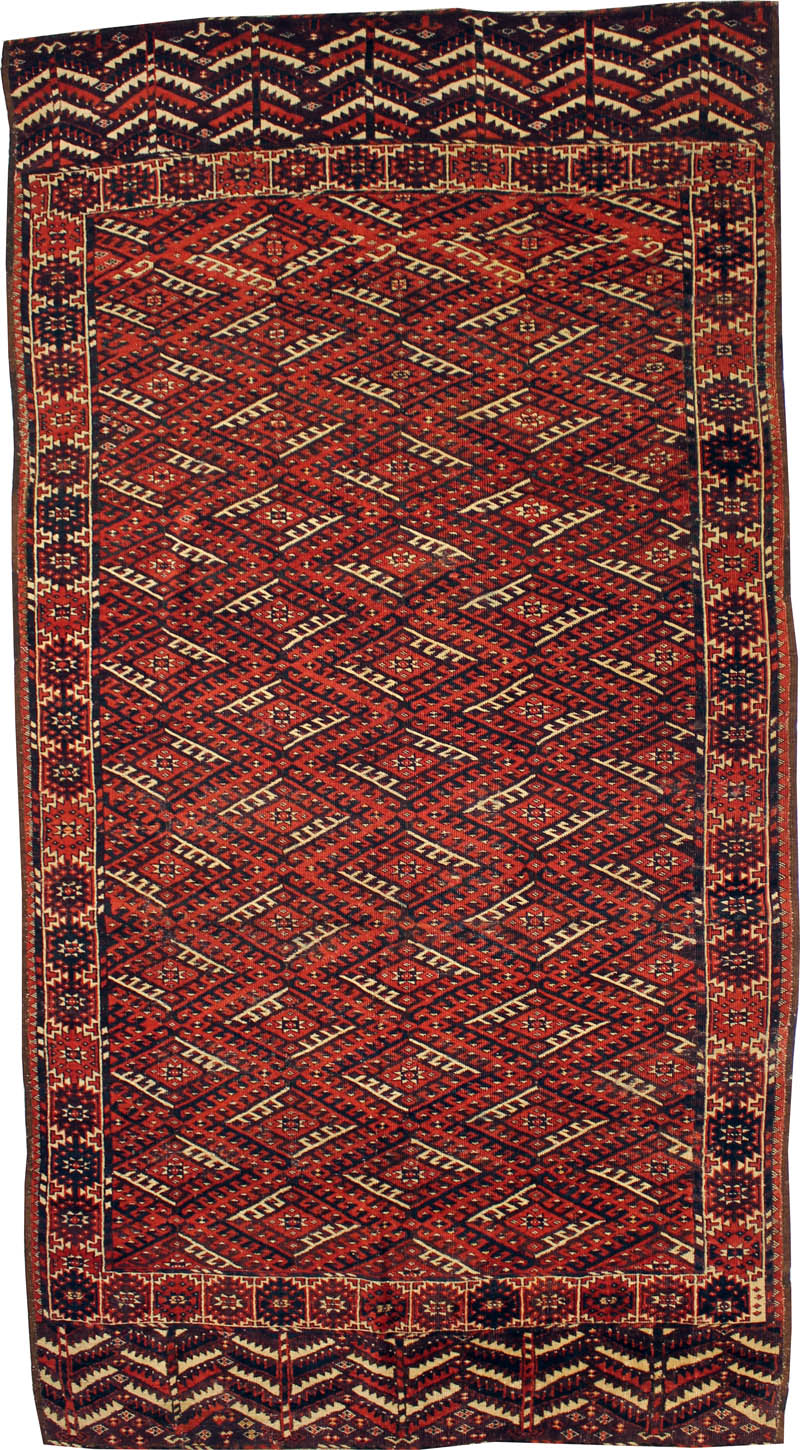 Antique Turkoman Rug