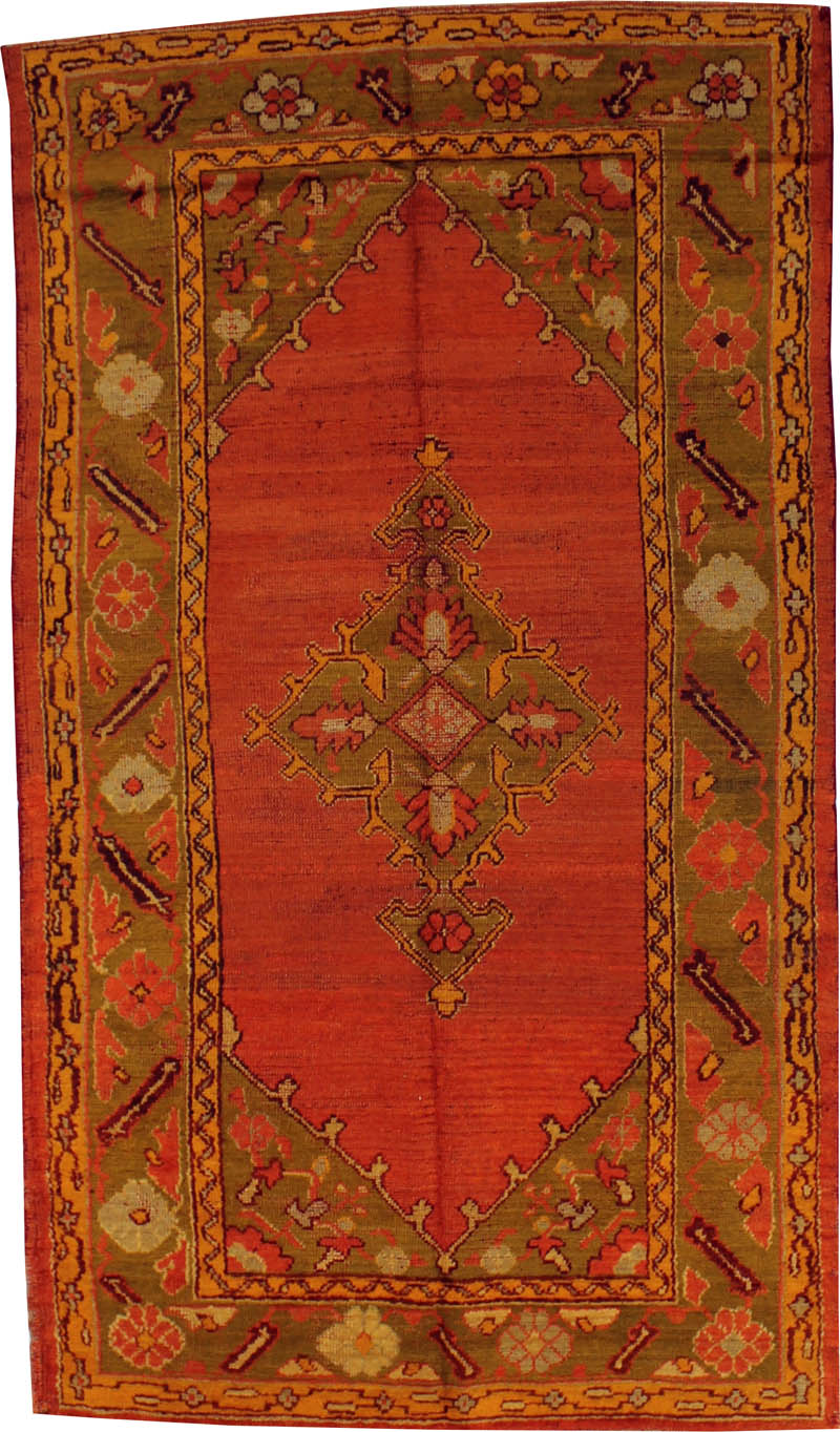 Antique Oushak Rug
