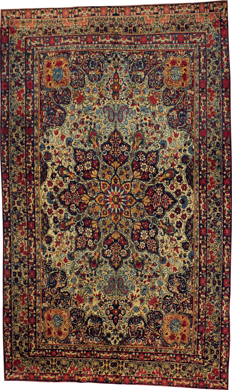 Antique Persian Kerman Rug