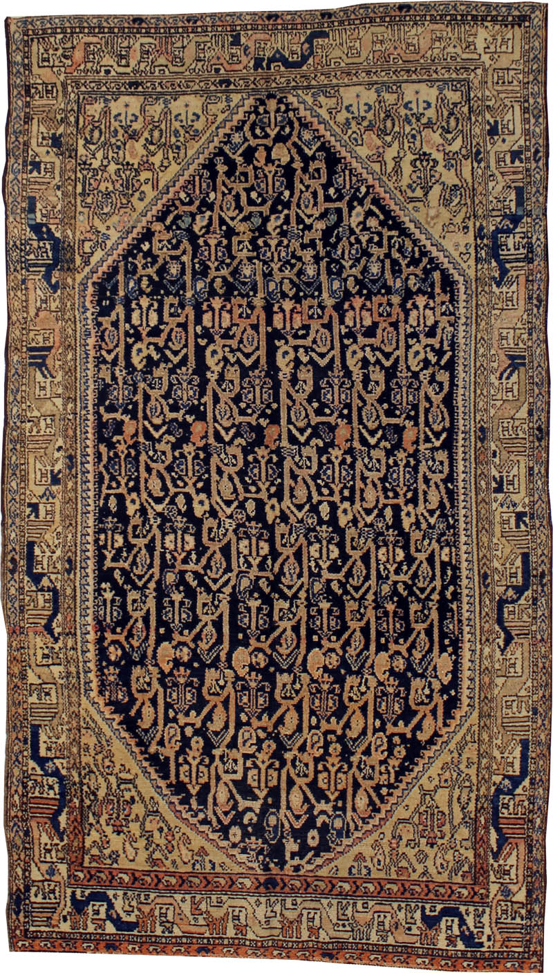 Antique Persian Malayer Rug