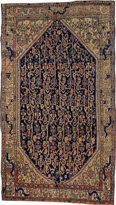 Antique Persian Malayer Rug