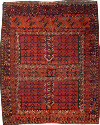 Antique Turkoman Ensi Rug