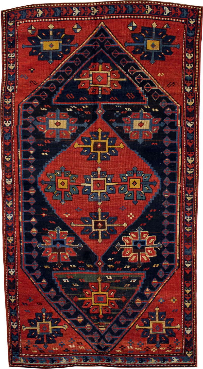 Antique Armenian Kazak Rug