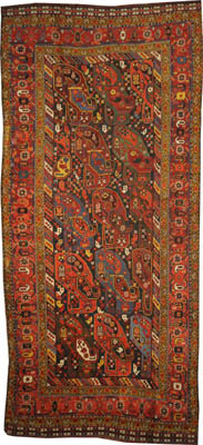 Antique Persian Kashkay Rug