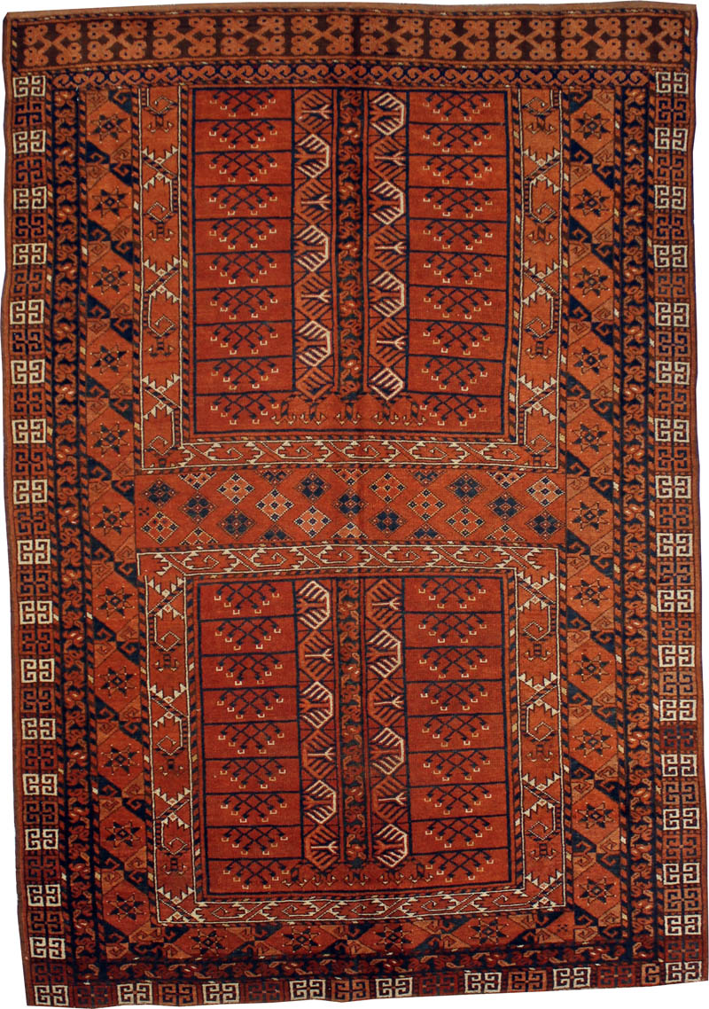 Antique Turkaman Rug