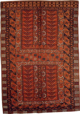 Antique Turkaman Rug