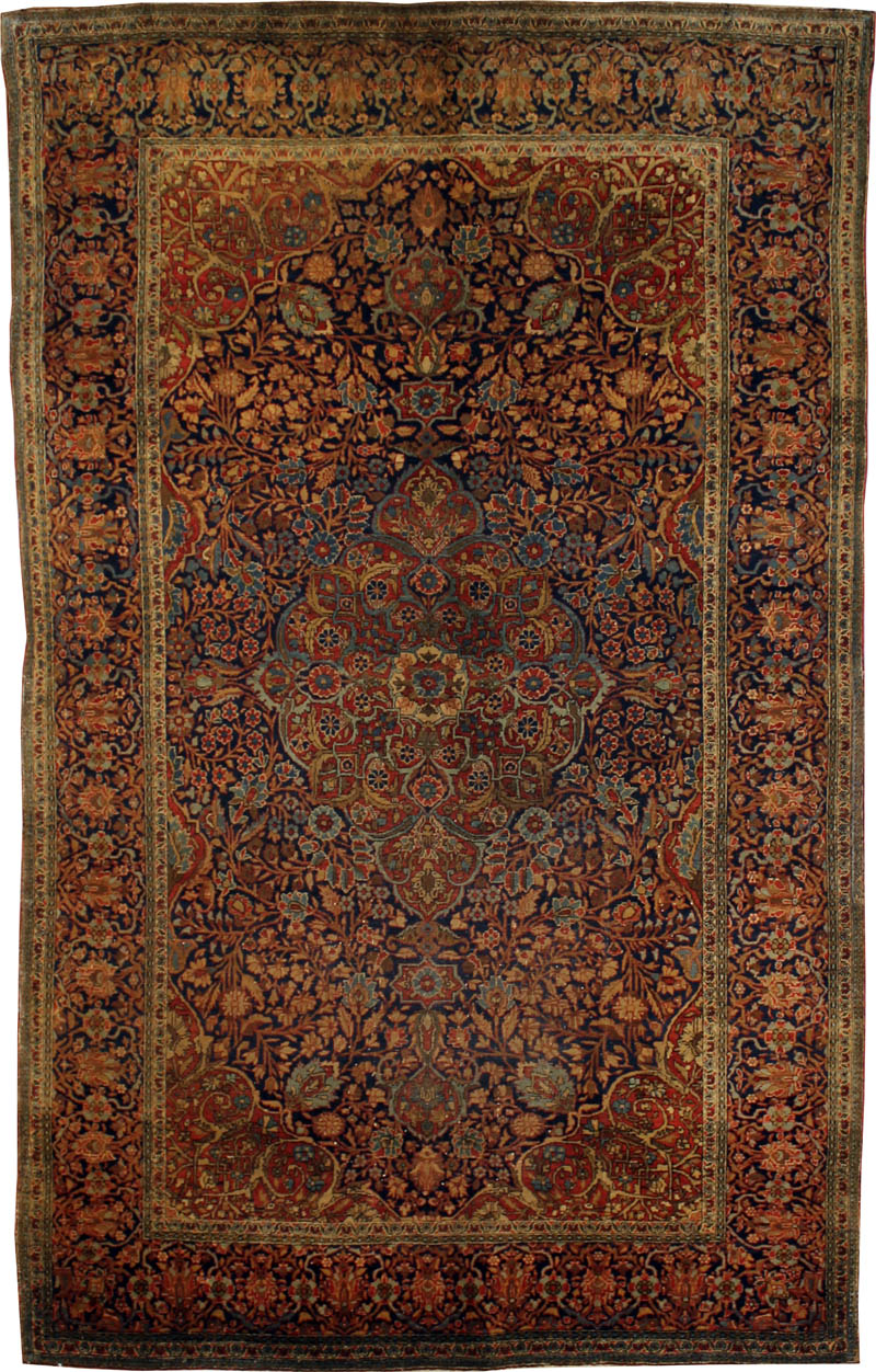 Antique Persian Atashoghlou Rug