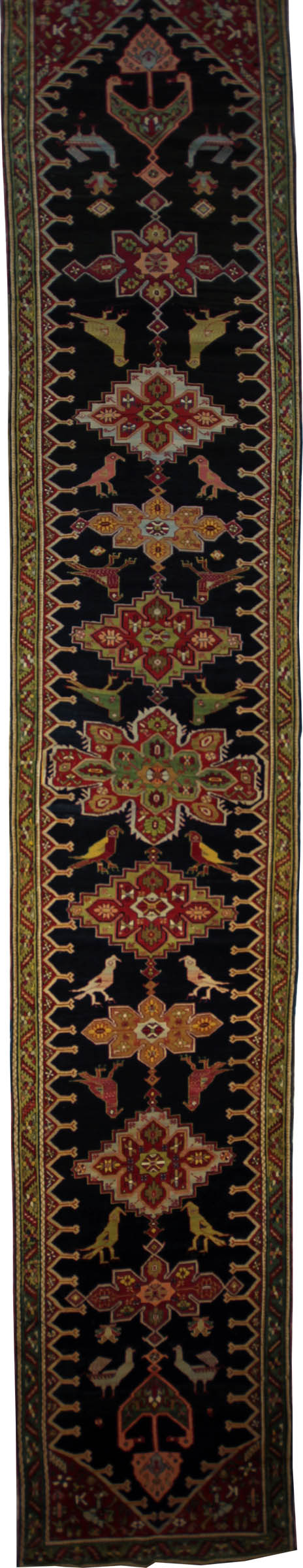 Antique Caucasian Karabagh Runner