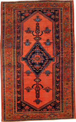 Antique Persian Malayer Rug
