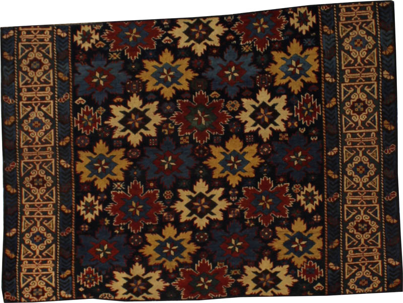 Antique Caucasian Rug