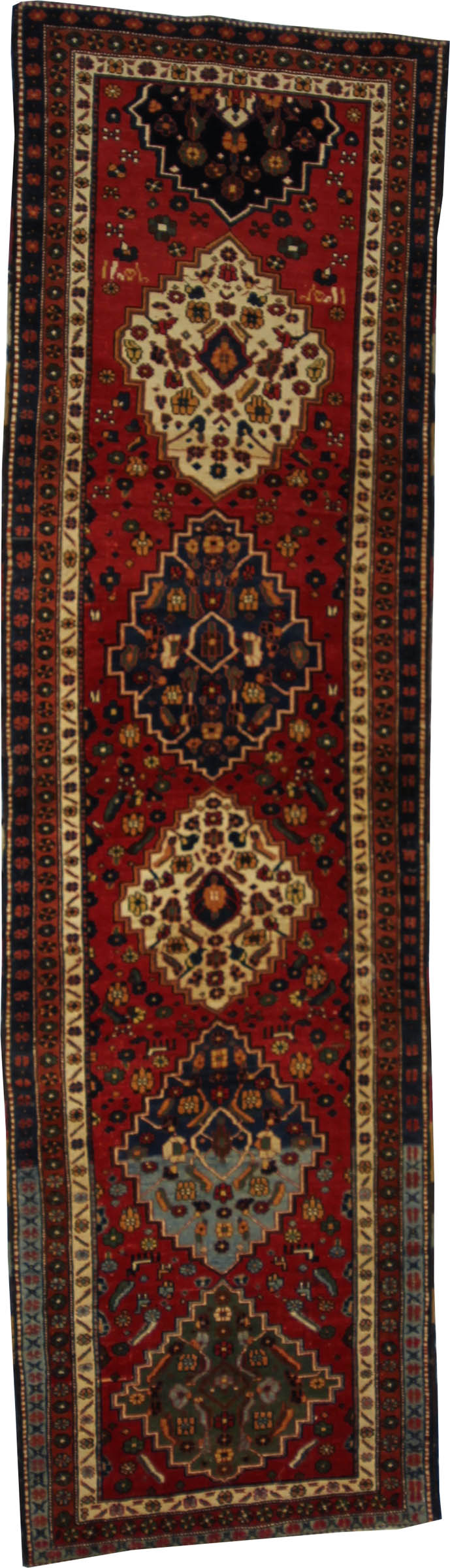 Antique Persian Heriz Runner
