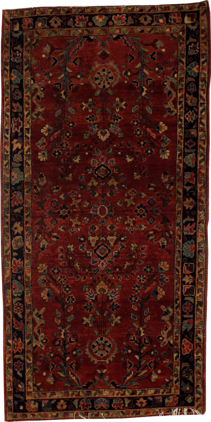 Antique Persian Sarouk Rug