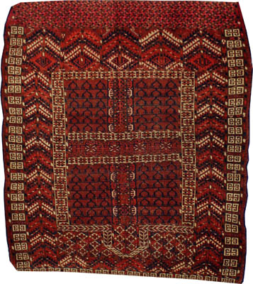 Antique Turkaman Engsi Rug