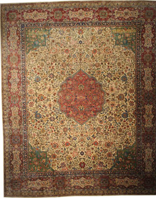 Antique Turkish Sivas Rug